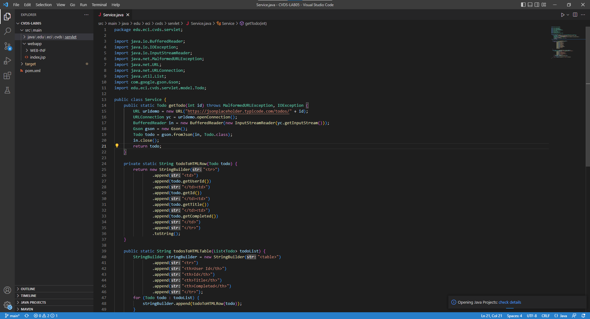 GitHub - XimenaRodriguez20/CVDS_LAB05: funciona · GitHub