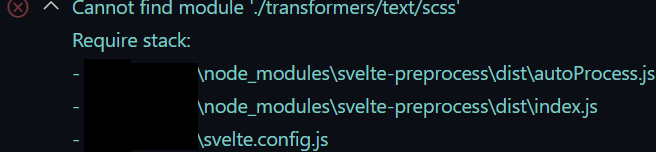 Example in the documentation of the vscode extension throws errors ...