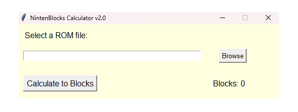 NintenBlocks Software Screenshot