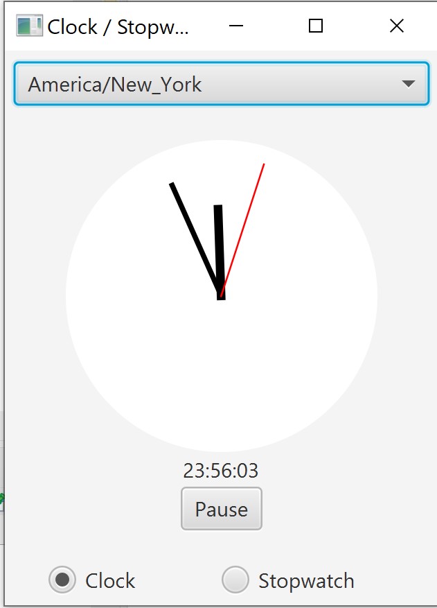 GitHub FerrenF/AnalogClock Simple Java Analog Clock