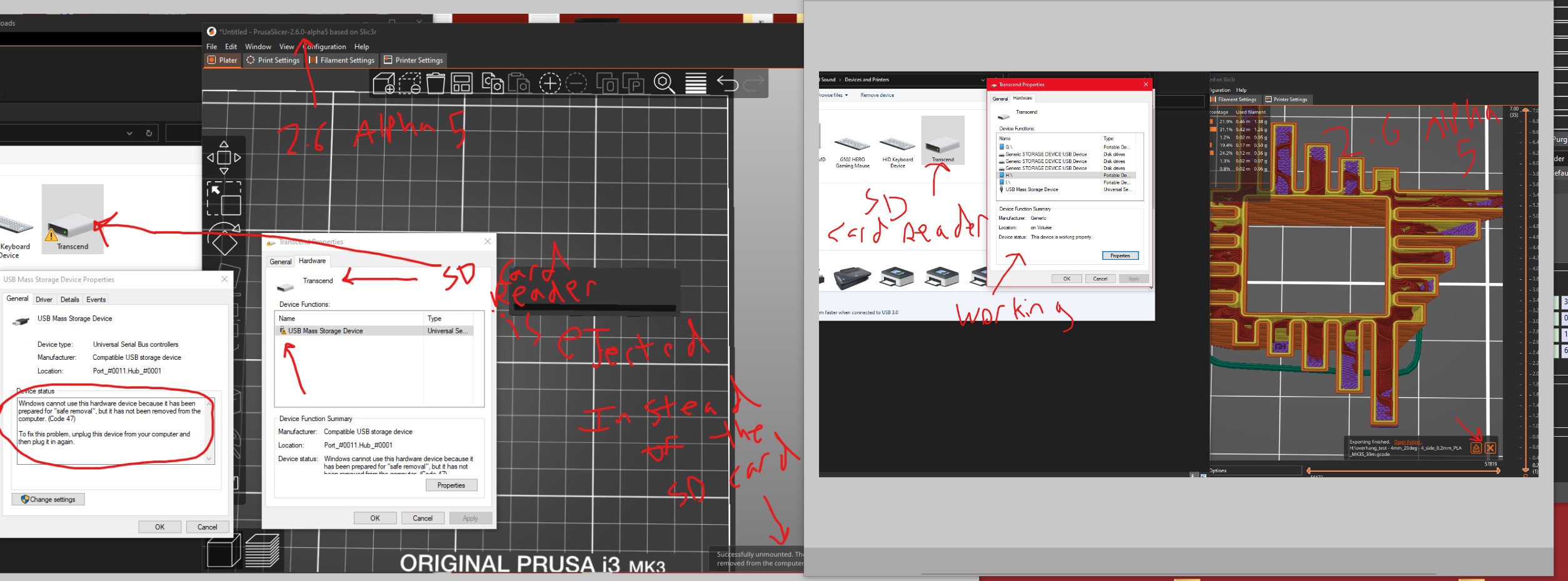 2.6 release ejecting SD card reader instead of the actual SD card