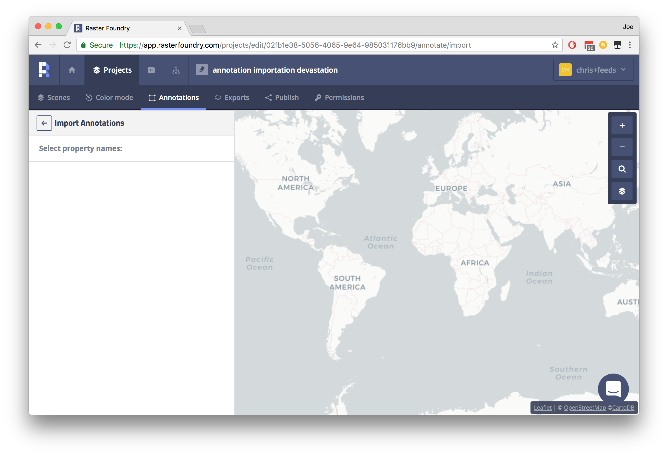 Allow importing of GeoJSON with blank properties · Issue #3588 · raster ...