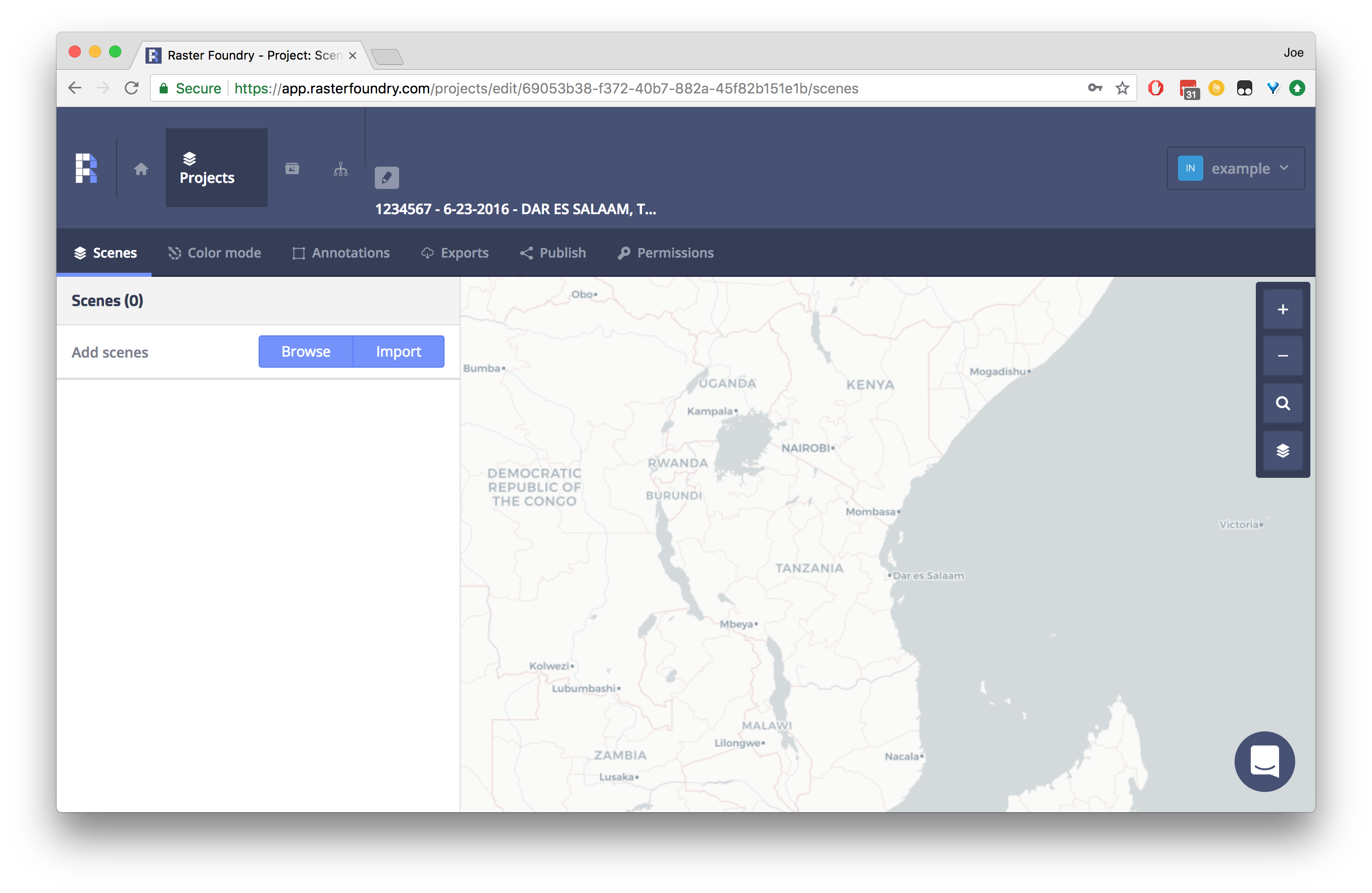 Text truncation on project names is wonky · Issue #3936 · raster ...