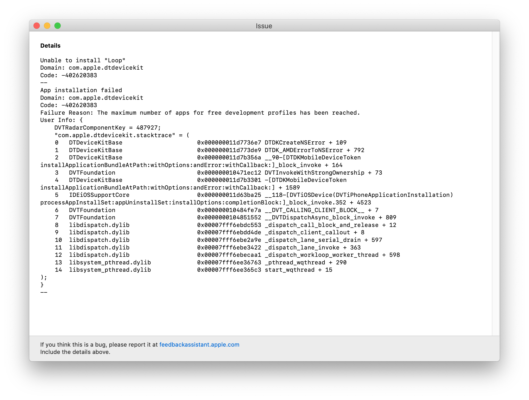 ios 13.3.1 on free developer account · Issue #1264 · LoopKit/Loop · GitHub
