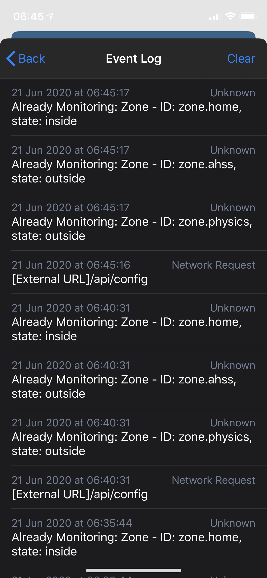 Demote "Already Monitoring Zone ID" log entries · Issue 689 · home
