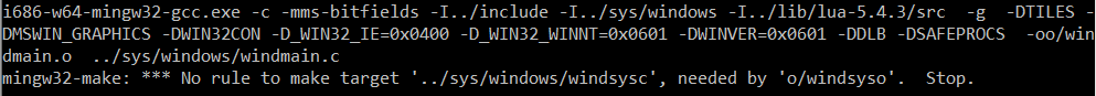 Compile error (for Windows) · Issue #528 · NetHack/NetHack · GitHub