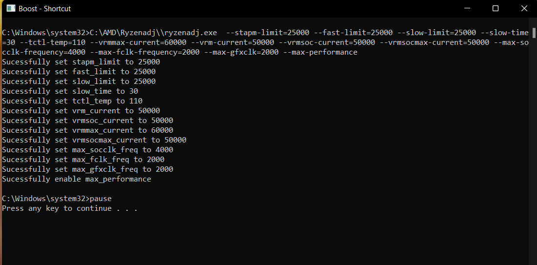 ACER ASPIRE 3 R5-2500U help needed · Issue #243 · FlyGoat/RyzenAdj · GitHub
