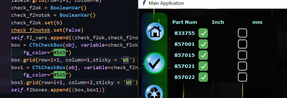 How to place CTkCheckBox at center without text? · Issue #1860 ...