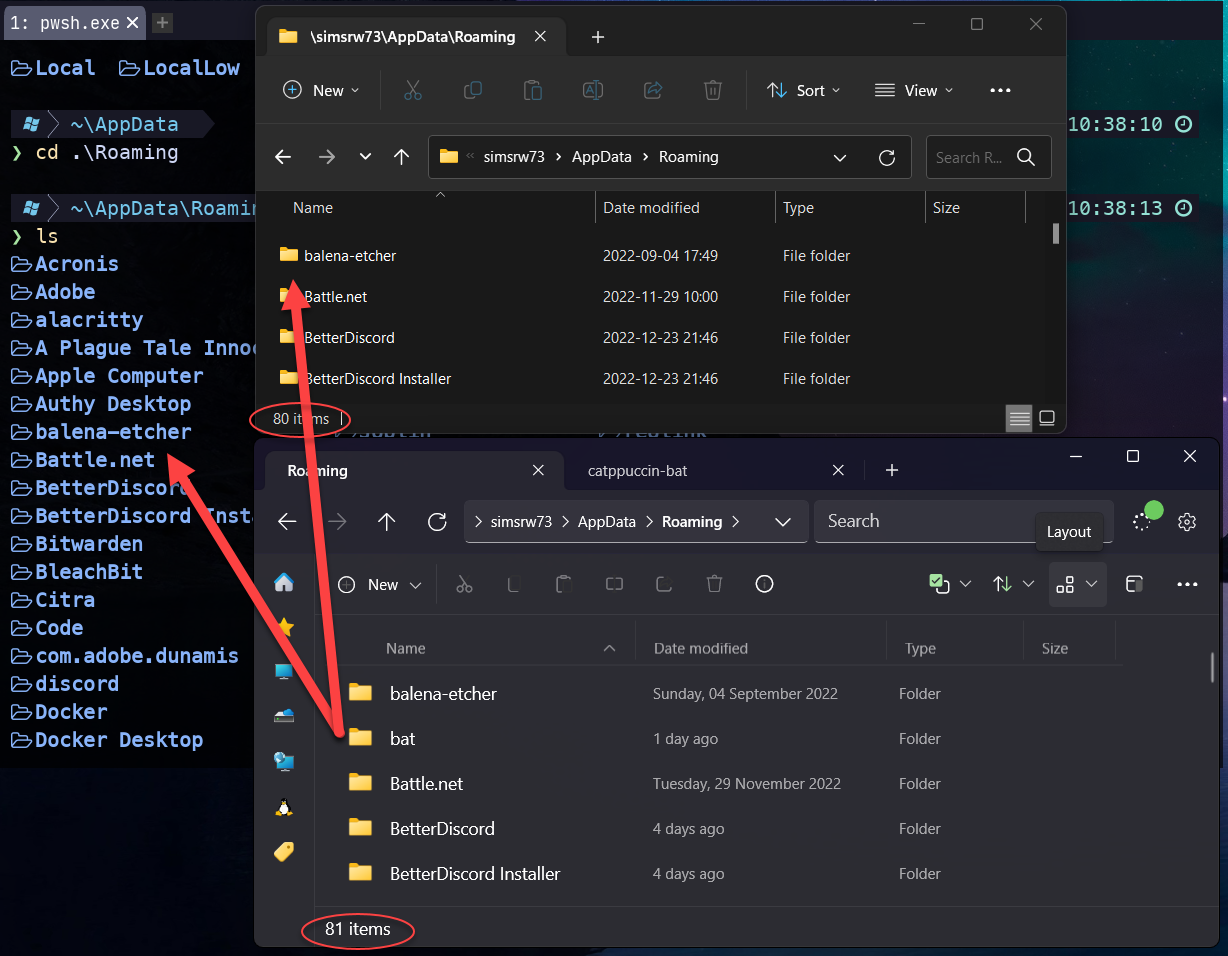 Copied directory is there but it does not exist · Issue 10862 · files
