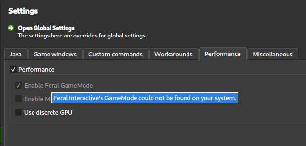 Prism Launcher can't find MangoHud or GameMode · Issue #208182 · NixOS ...