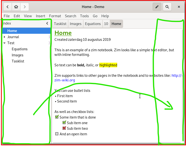 How can I change the sidebar from the left to the right side? · zim