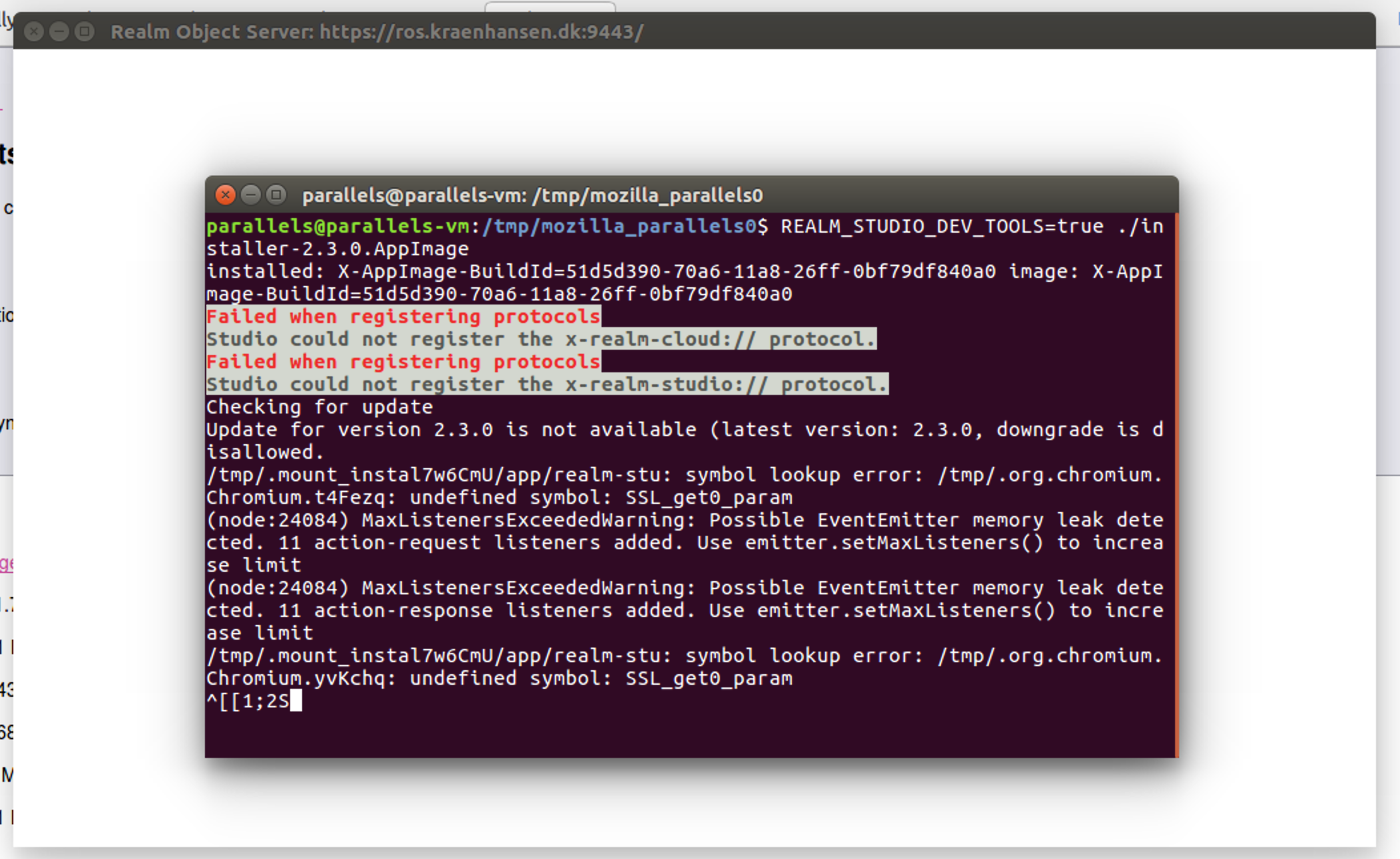 Linux: Server administration window crashes · Issue #841 · realm/realm ...