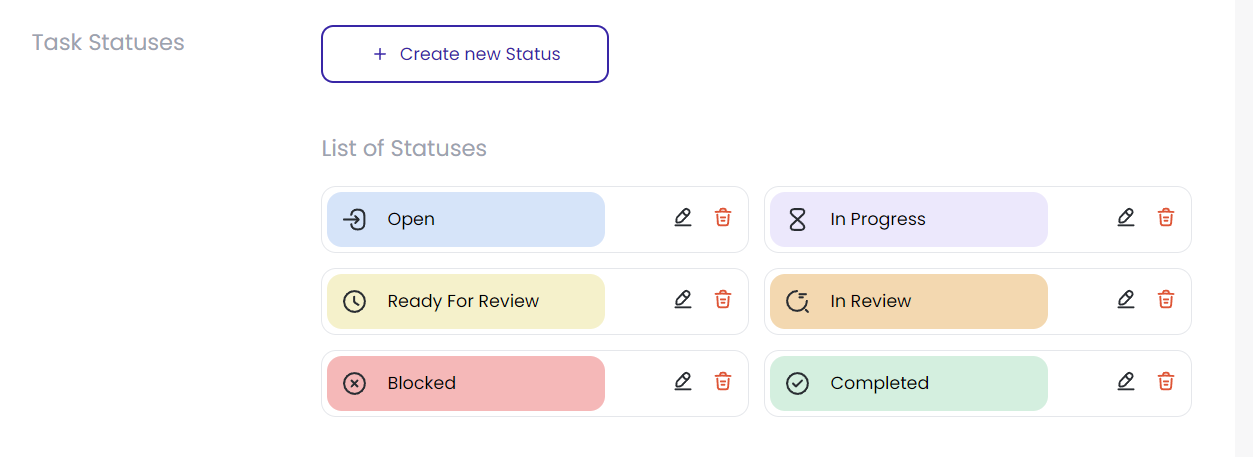 Team Settings | Order to Task Statuses · Issue #1374 · ever-co/ever ...