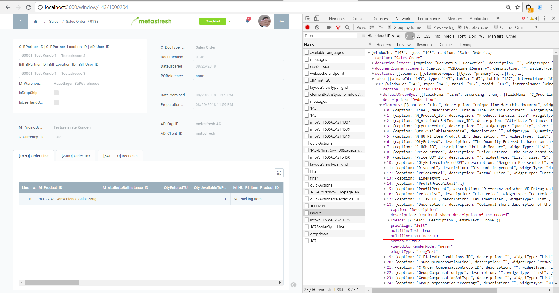 Window layout API shall provide text multilineText and ...