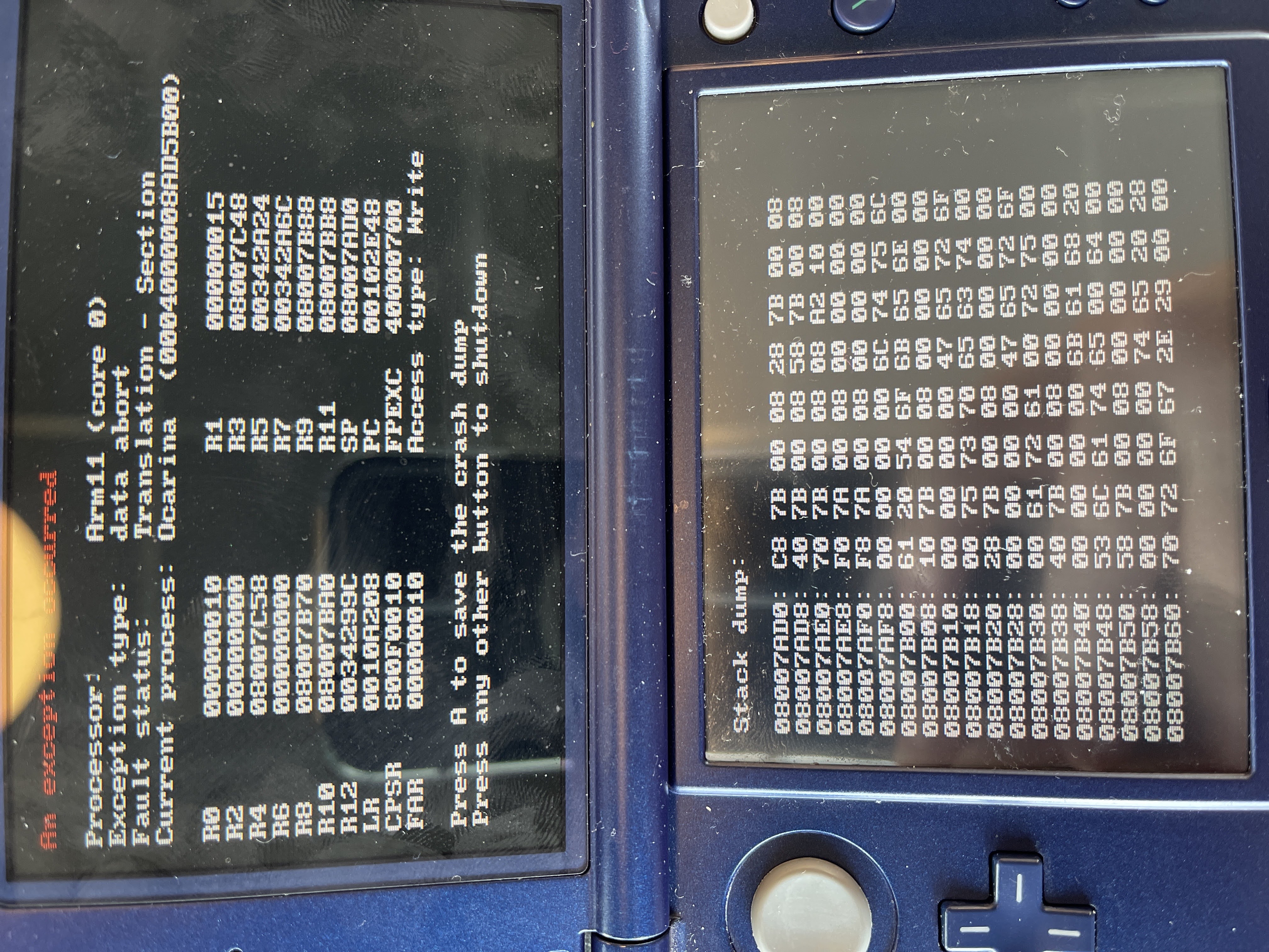 Received sudden crashes during Playthrough calculation, repeated ...