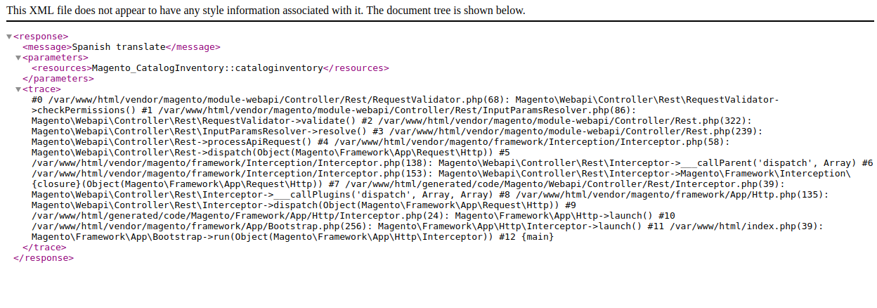 REST: Get same error with all requests · Issue #18690 · magento ...