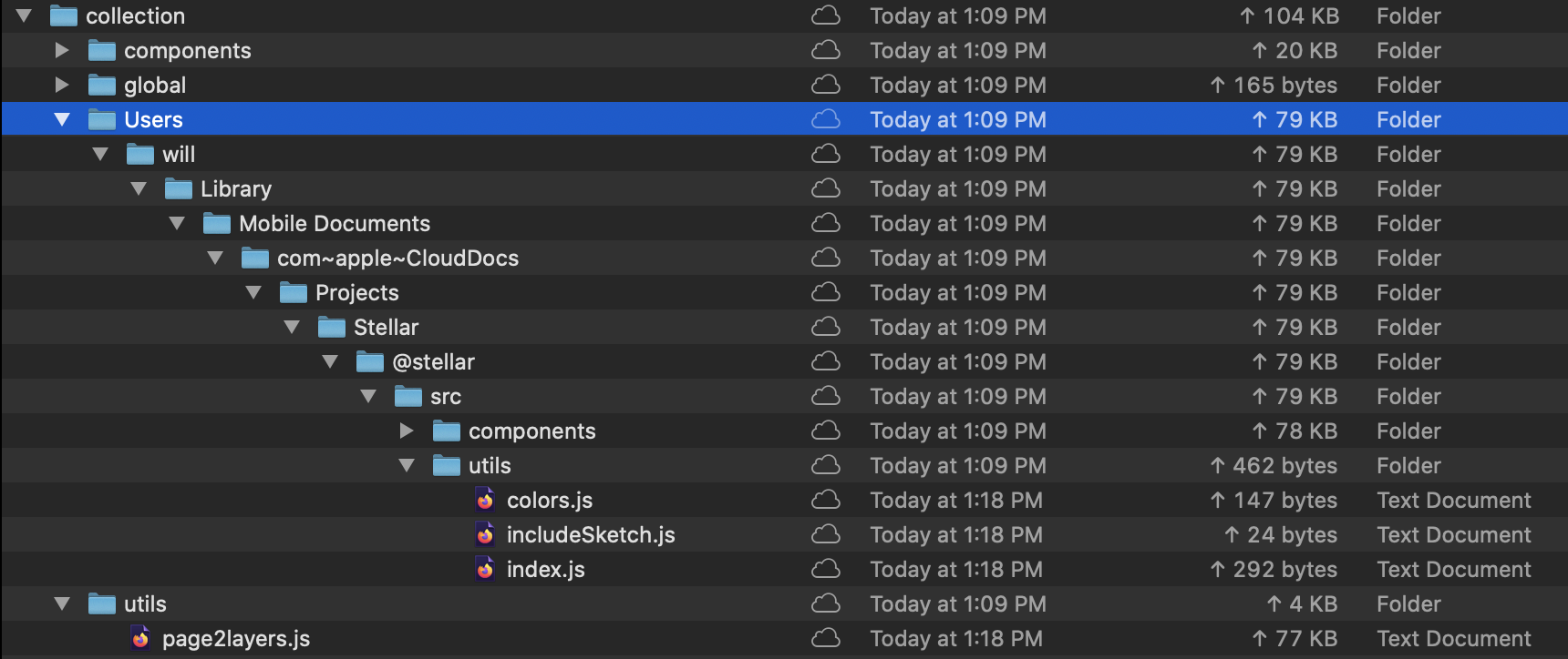 --next issue where compiled .ts files in collection are being output to ...