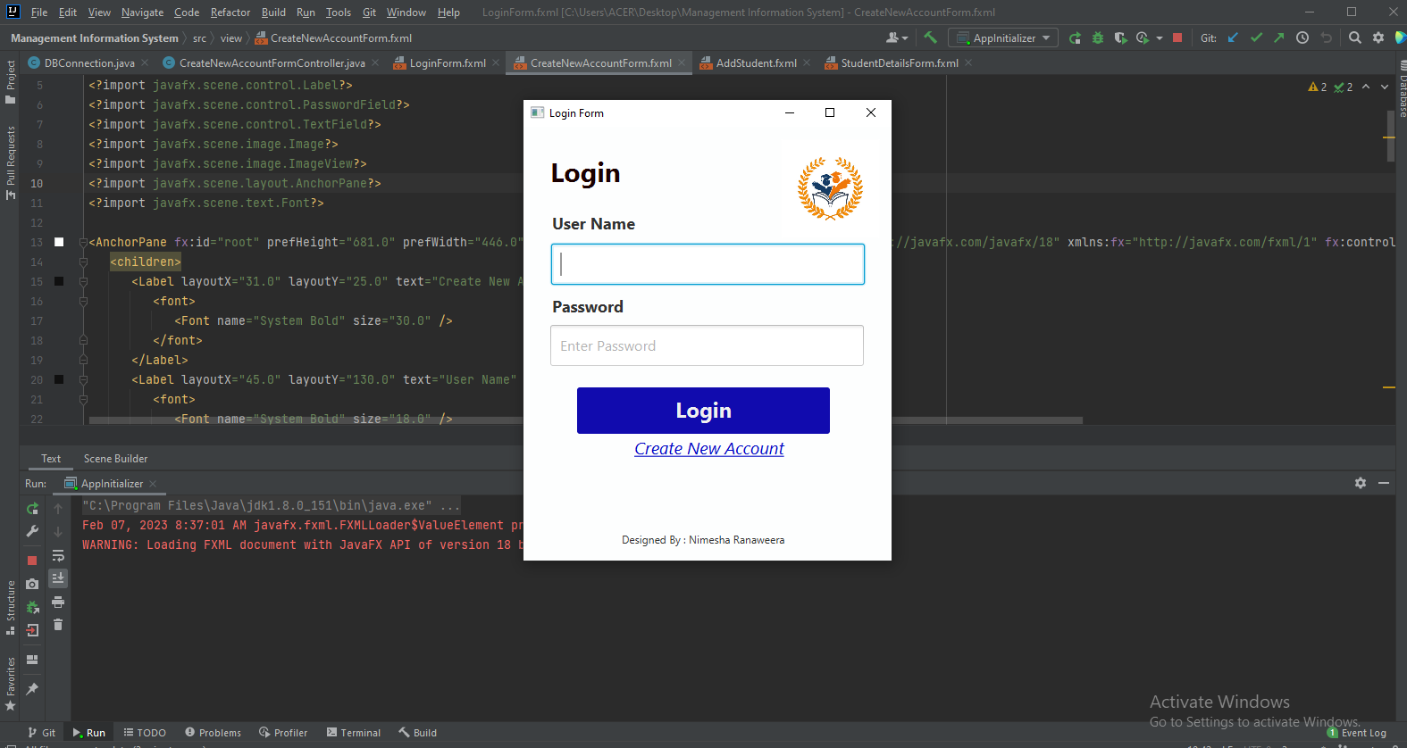 GitHub - NimeshaRanaweera/Management-Information-System