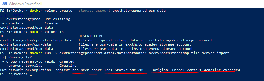Setup on Azure: executable file not found in $PATH: unknown · Issue ...