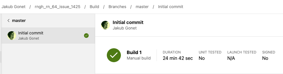 AppCenter build fails with RN 0.64.0 and gesture 10.3 · Issue #1425 ...
