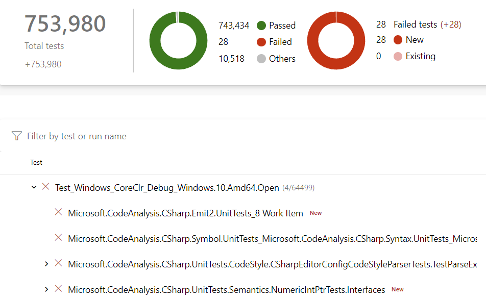 Build and run tests on .NET 7 by jcouv · Pull Request #64560 · dotnet ...