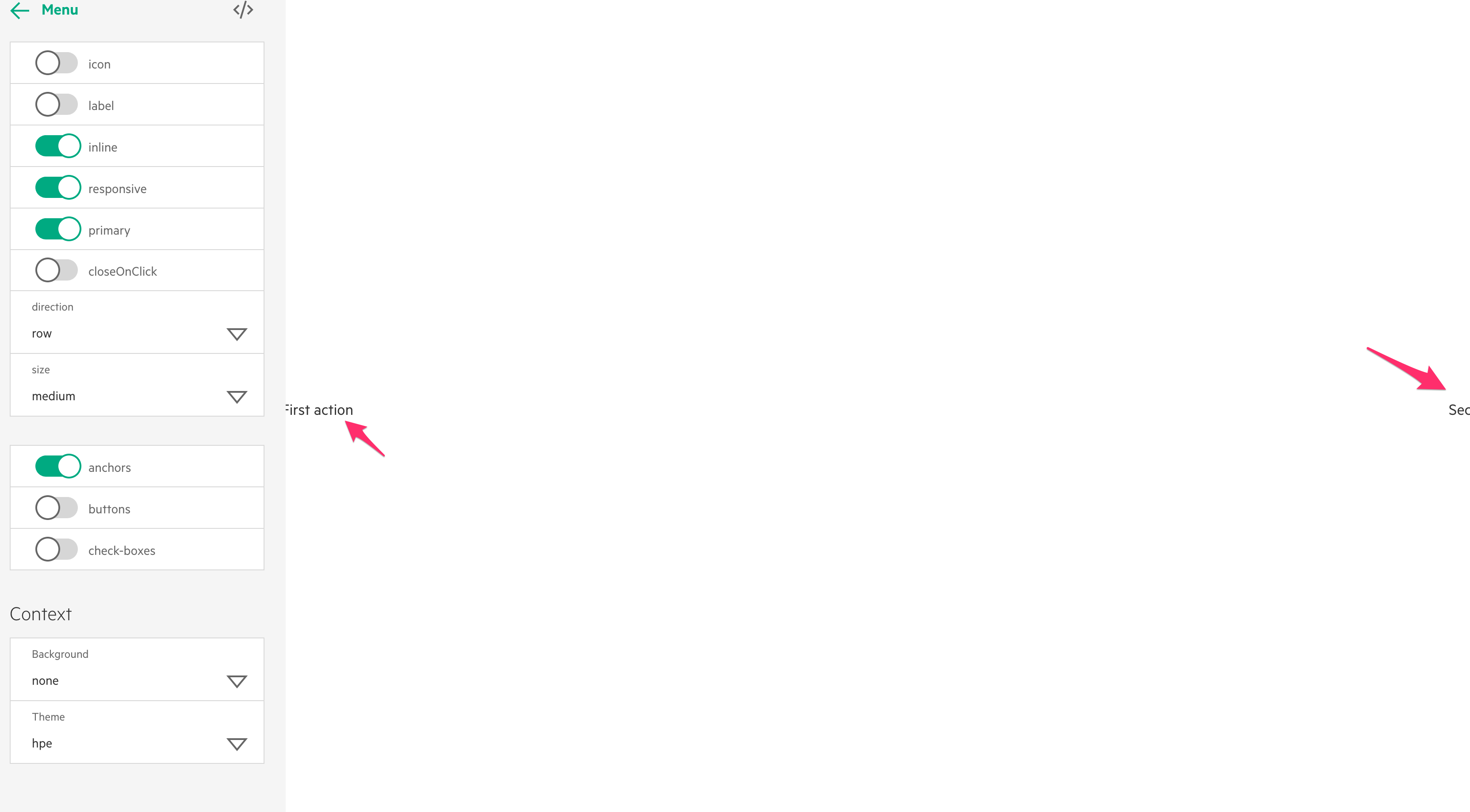 Primary Inline Horizontal components are WAY too wide. · Issue 1136