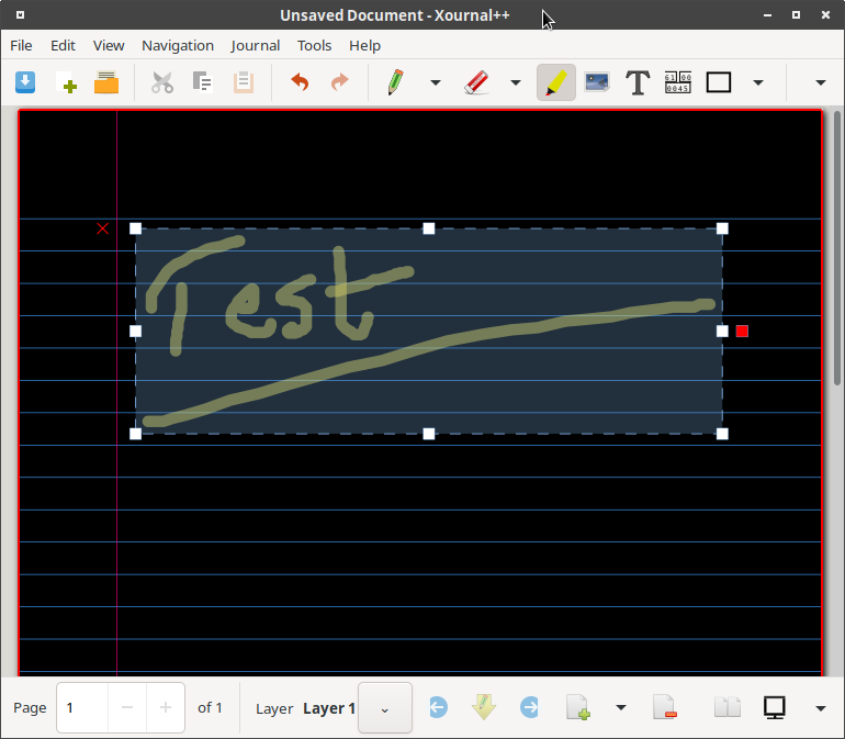 Highlighter does not show on black background · Issue #2471 · xournalpp ...