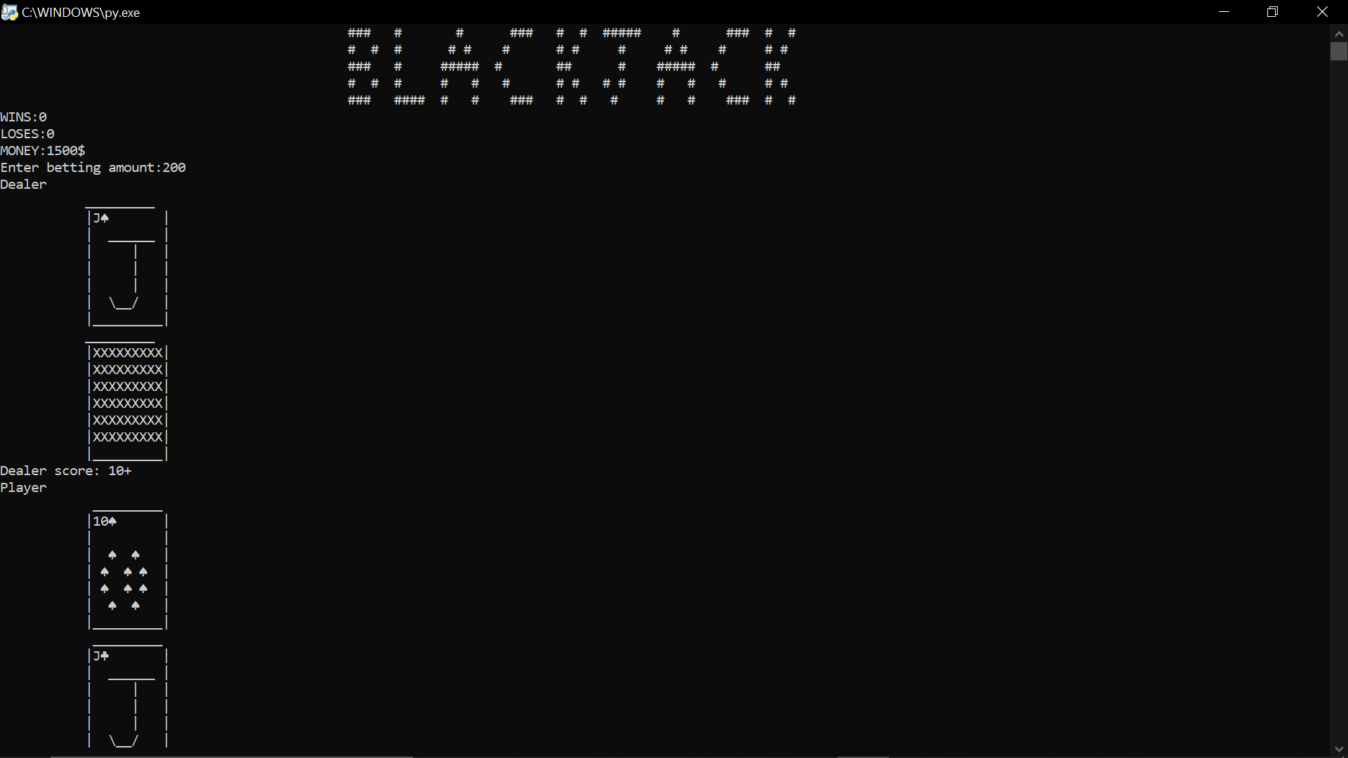 GitHub - arnav0red/ascii-blackjack: A blackjack game with ASCII ...