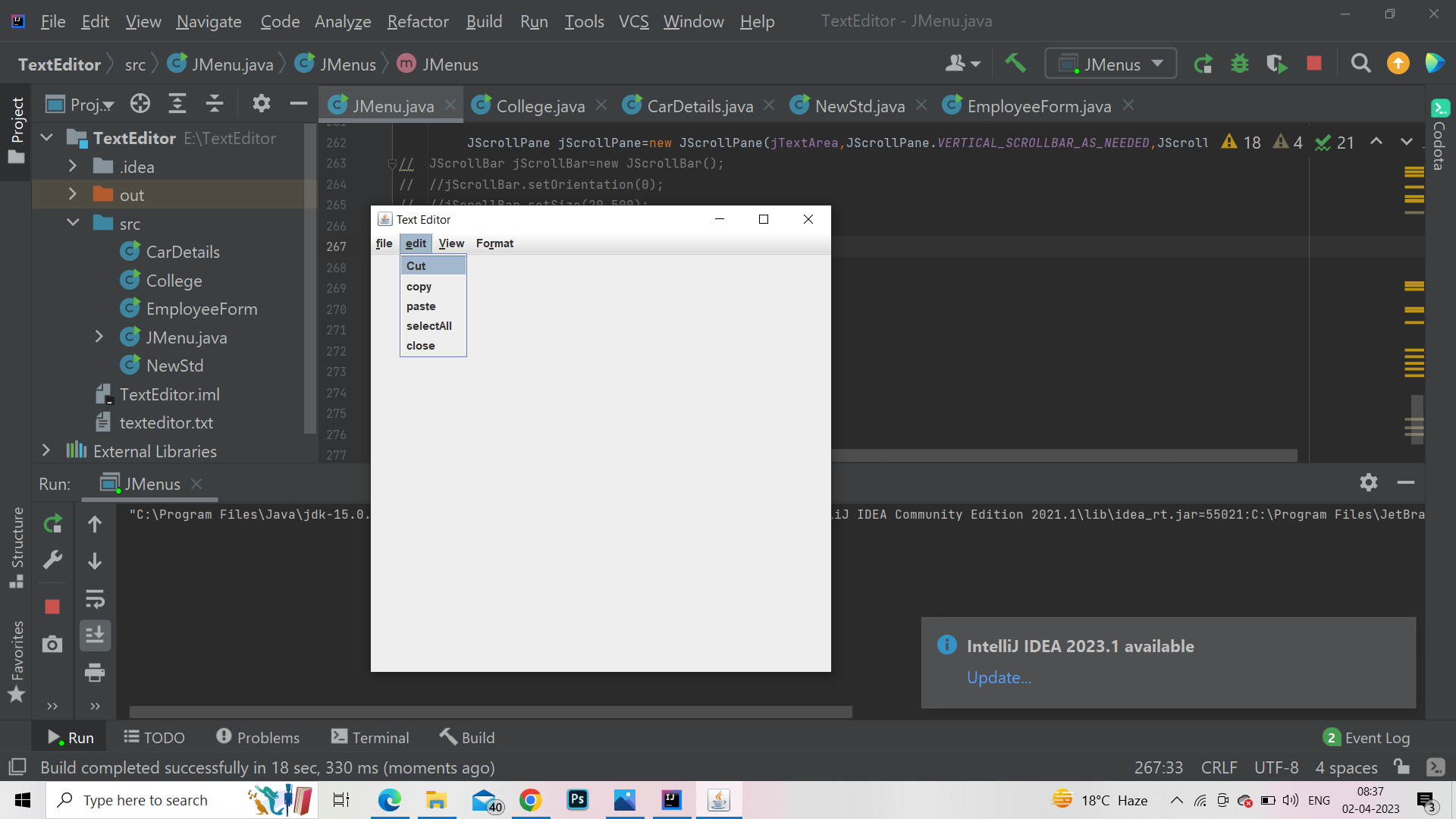 GitHub - codingbuz/TextEditor: Project