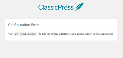 error-table-prefix-empty