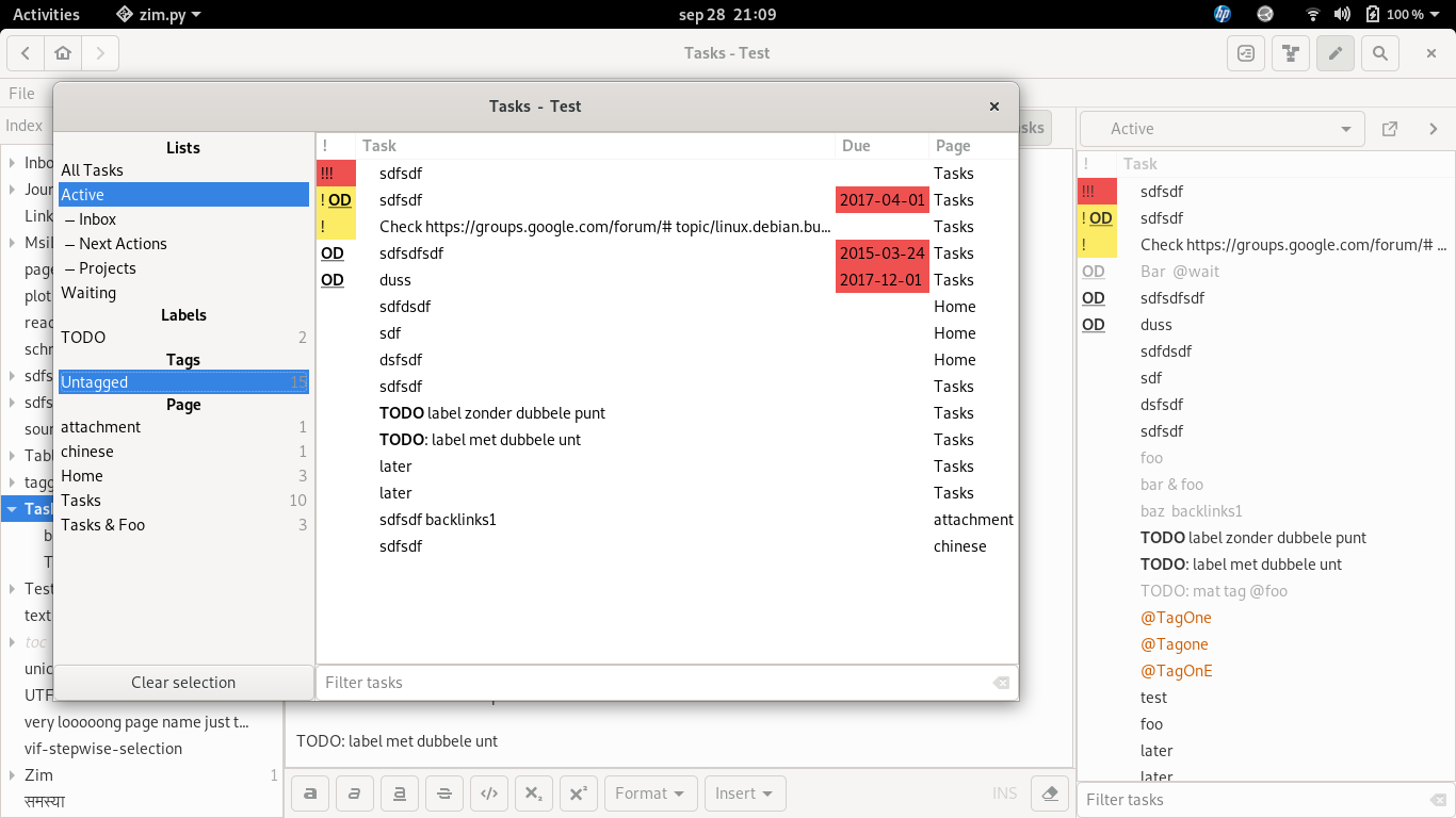 Preview updated tasklist UI · zimdesktopwiki zimdesktopwiki