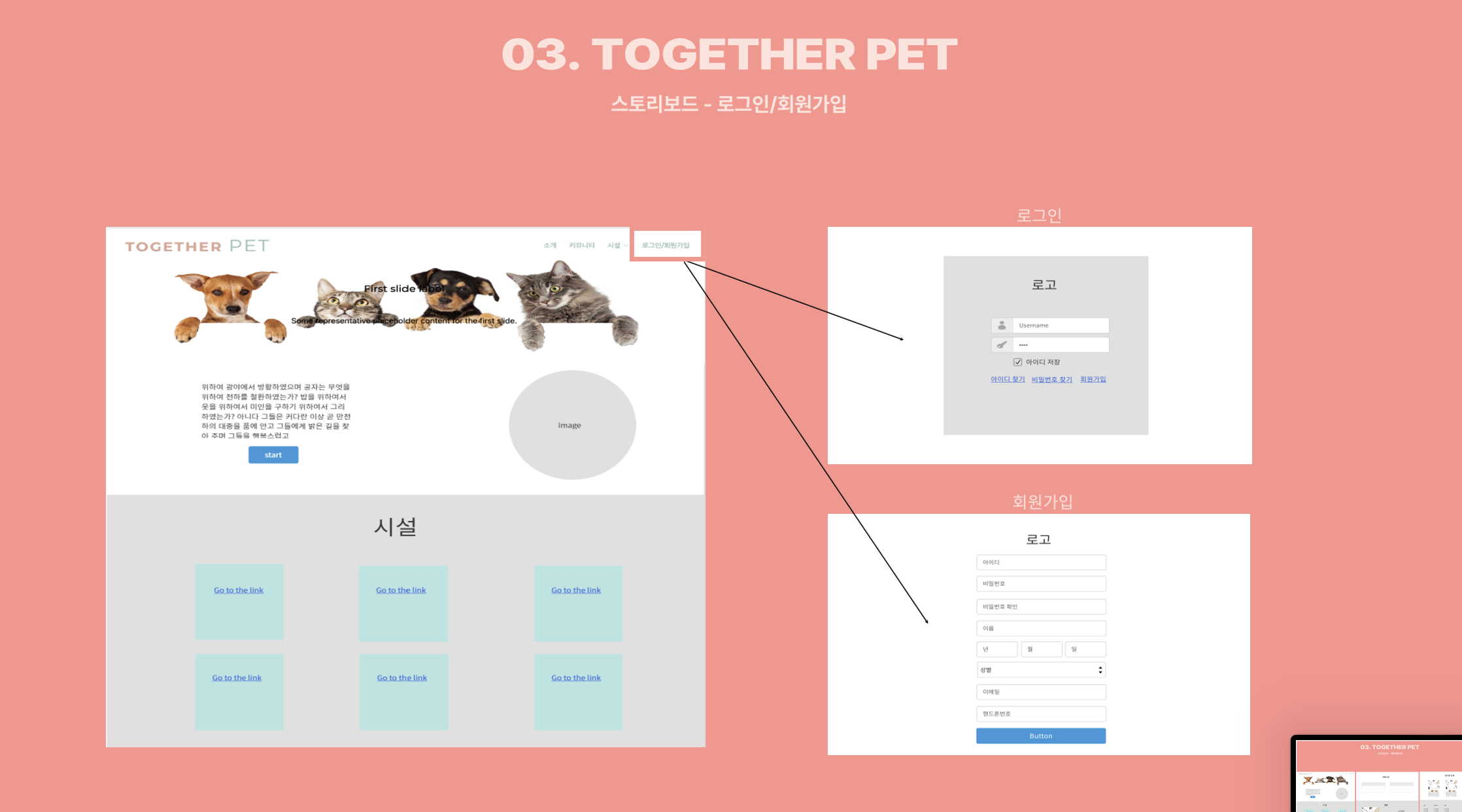 GitHub - TogetherPet/project: 이젠아카데미 파이널 프로젝트