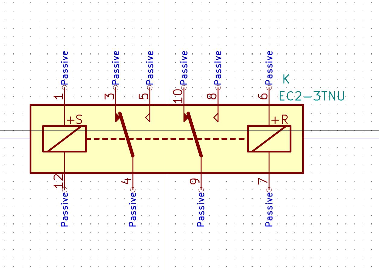 Add Kemet Ex2 Series Mechanical Relays by yankee14 · Pull Request 2631
