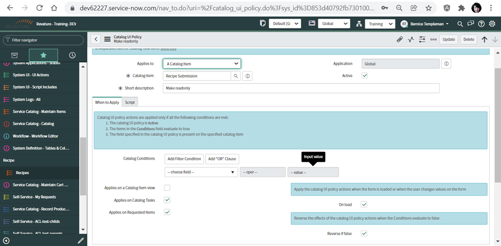 GitHub - bernicetempleman/SN-Service-Catalog-Design: P1