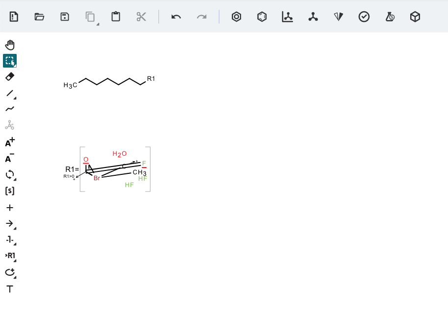 Structure with R-Group isn't opened correctly from v3000 mol file ...