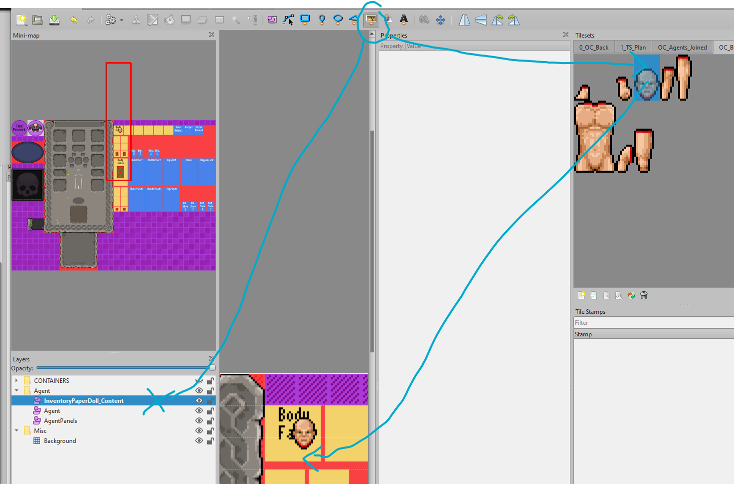 Can't place Object Tiles when TAB-ing between opened Map files. · Issue ...