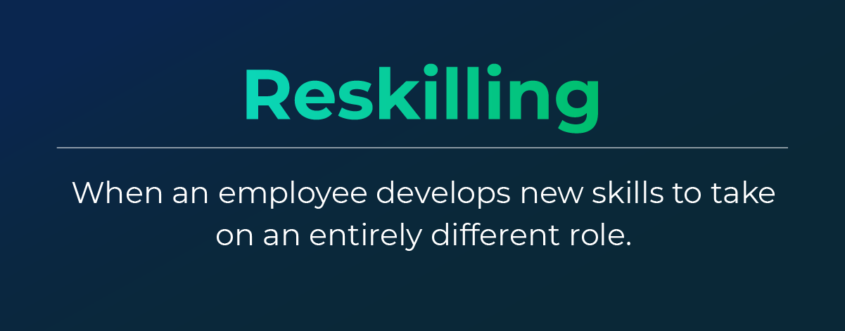 definition of reskilling