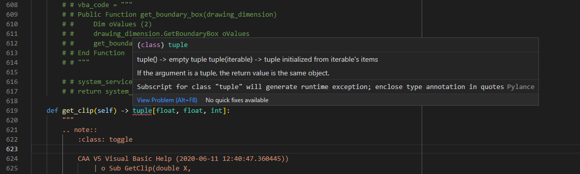 [BUG] Type annotations aren't working in python 3.6 · Issue #122 ...