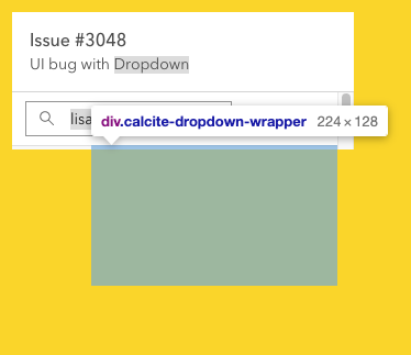 Bug: Dropdown wrapper causes UI bug when combined with a Panel in a ...