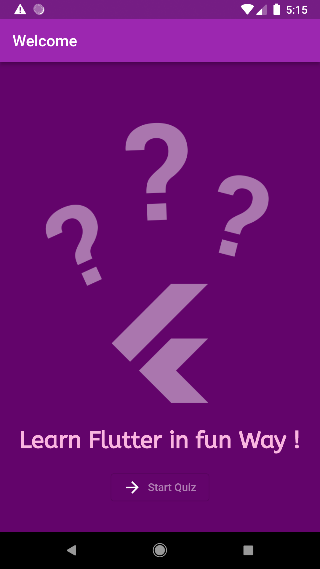 GitHub Sajidpv Flutter Quiz App GitHub Sajidpv Flutter Quiz App