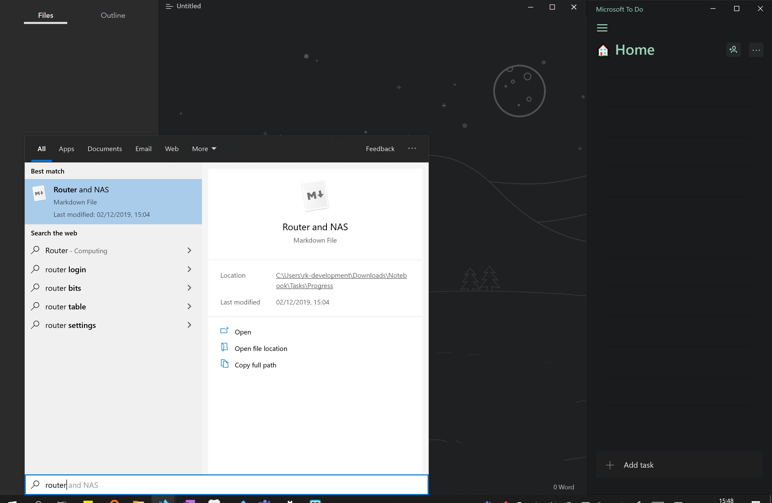 Include option on Windows platform to be able to open files in the same ...