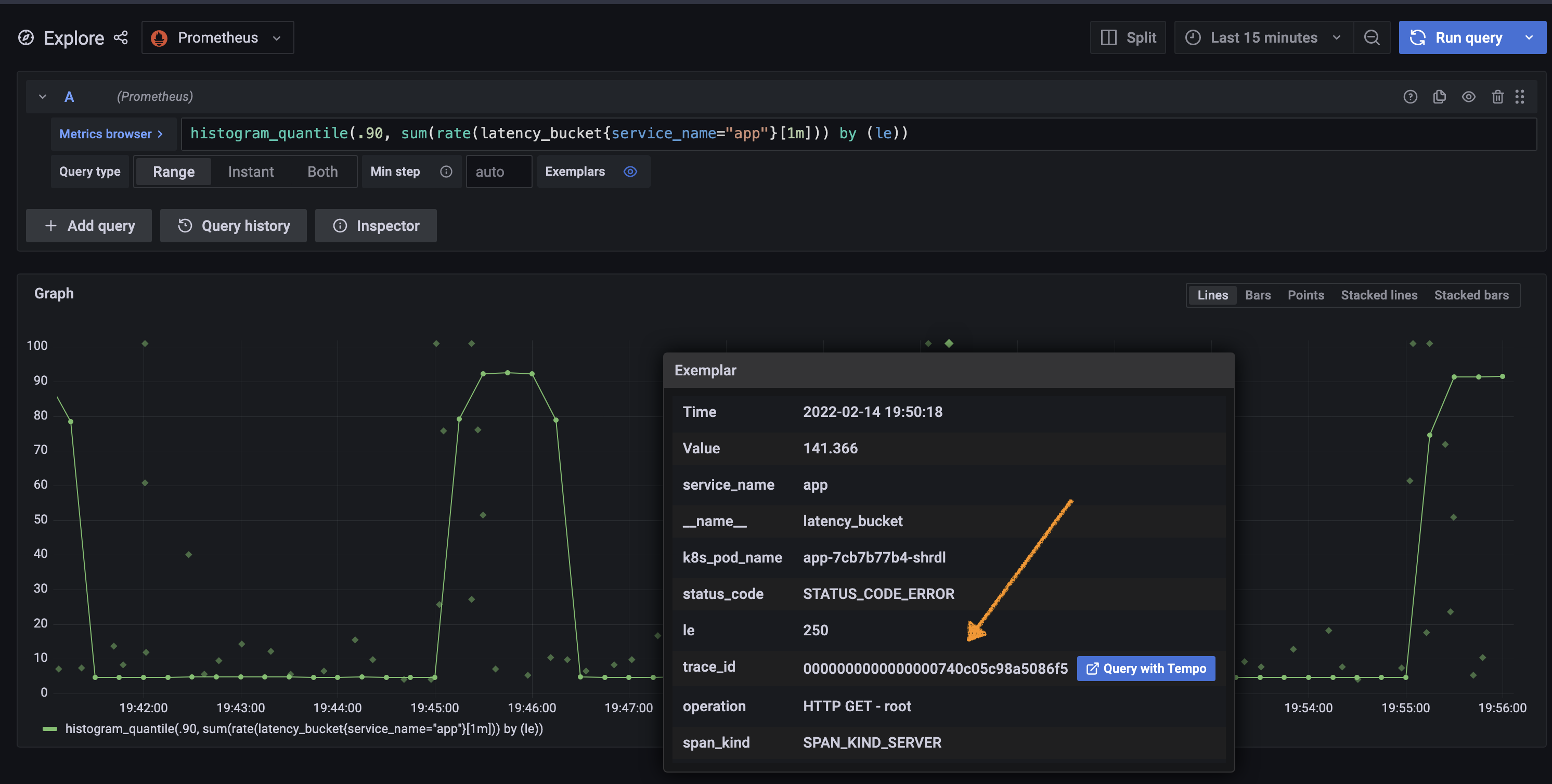 [Prometheus/Exemplar UI] Hide leading zeros in traceid · Issue 45576