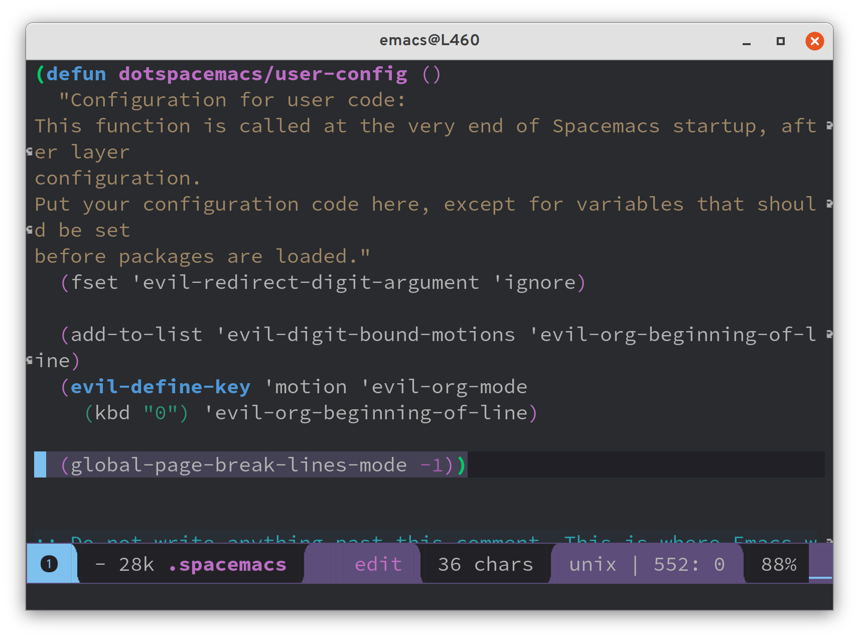 fix(backlinks in spacemacs) fix the weird backlink display in