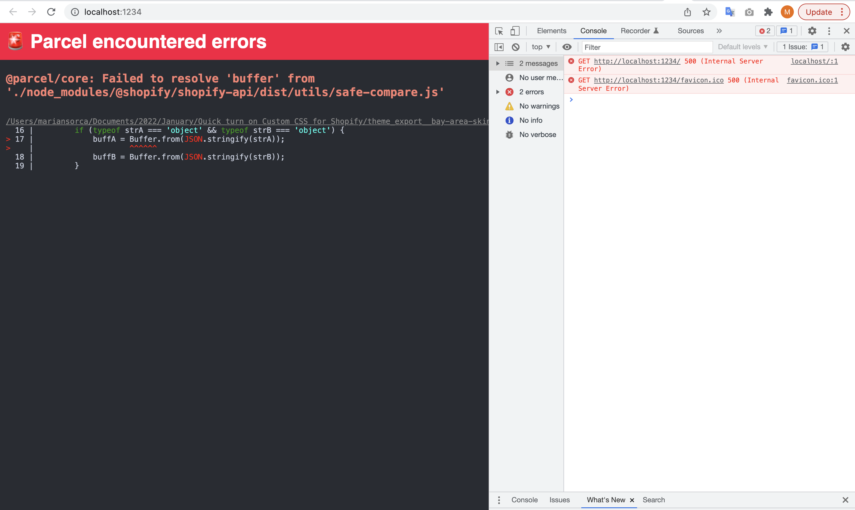 Can't build the on Vite and Parcel · Issue 302