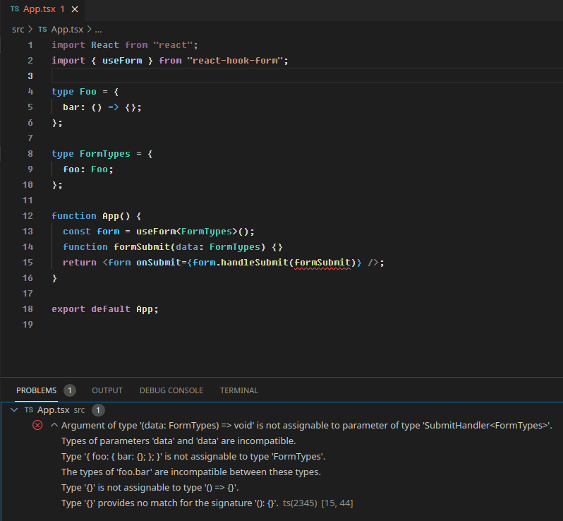 [Bug]: TypeScript errors type incorrect if value is an Object · Issue ...