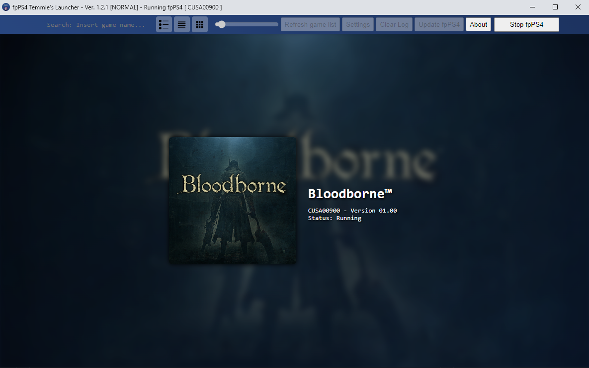 Bloodborne CUSA00900 · Issue 1639 · redprig/fpps4game