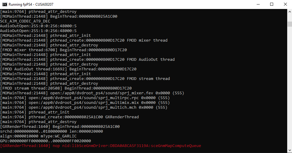 Bloodborne CUSA00207 · Issue 1652 · redprig/fpps4game