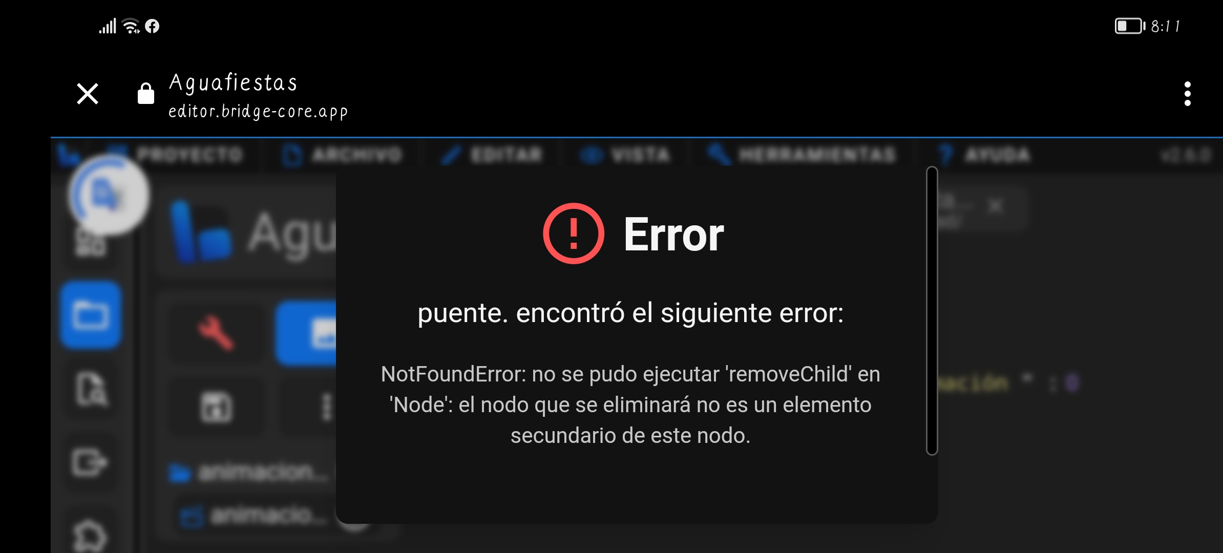 Error User aborted selecting fileError User aborted selecting file at