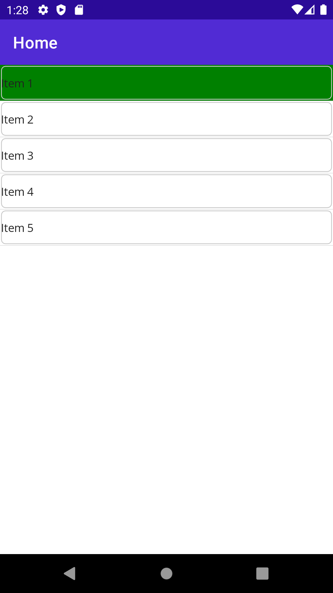 Android ListView Item Selected Color Is By Default Orange And No