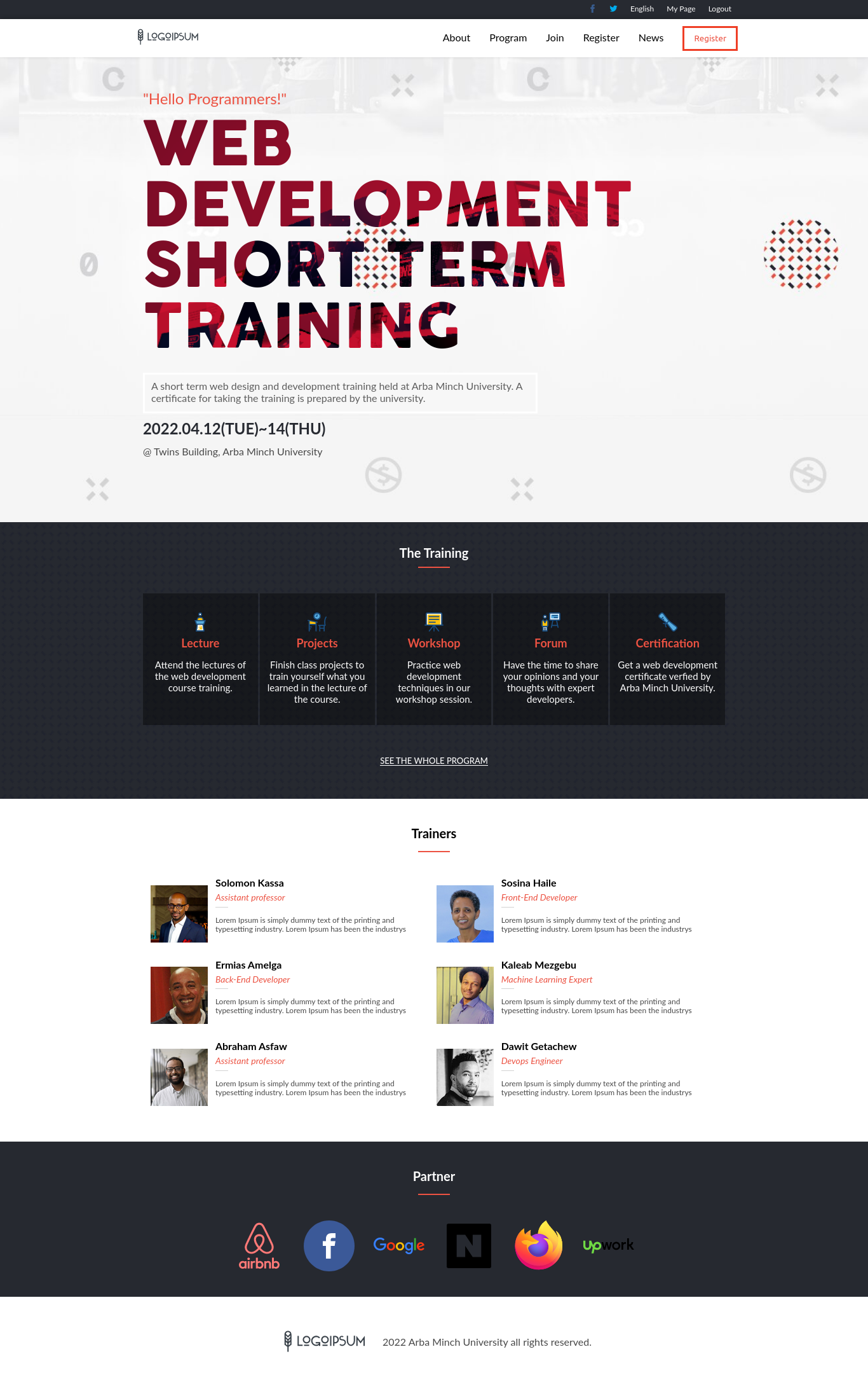 GitHub - wuletawwonte/web-development-course: A website for a web ...